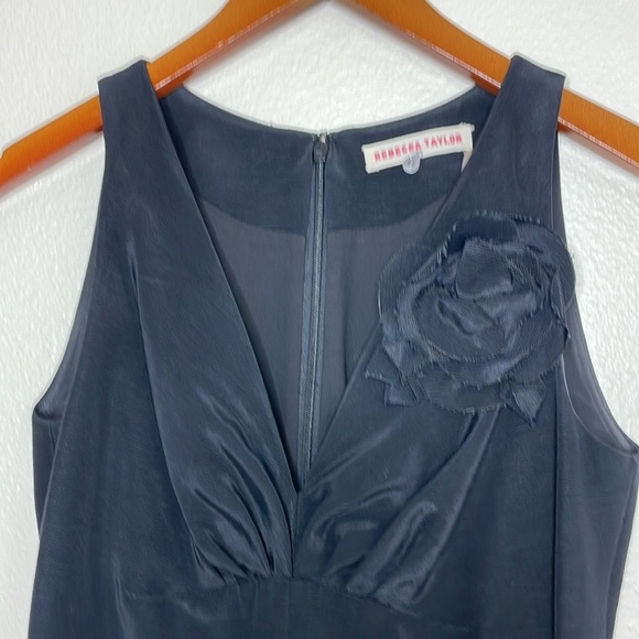 Rebecca Taylor size 0 black cocktail dress - Picture 2 of 11